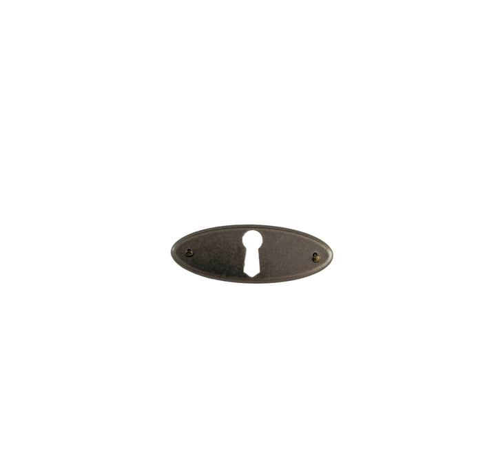 Horizontal Plate Escutcheon Antiques Cabinet Drawer Pull