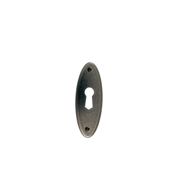 Oval Plate Escutcheon Escutcheon Antiques Cabinet Drawer Pull