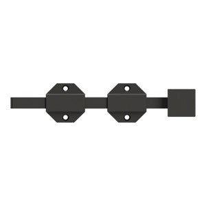 Oil Rubbed Bronze Modern Surface Bolt Solid Brass for French Door & Doors - Purdy Hardware - Casement Window Latch