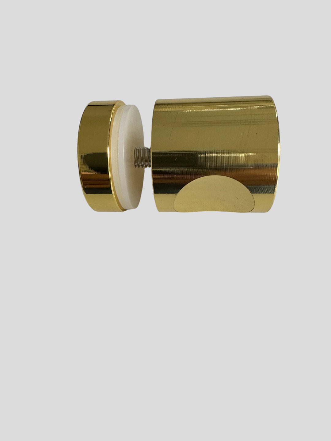 Glass Door Single Hole Gold Finished Shower Knob - Purdy Hardware - 