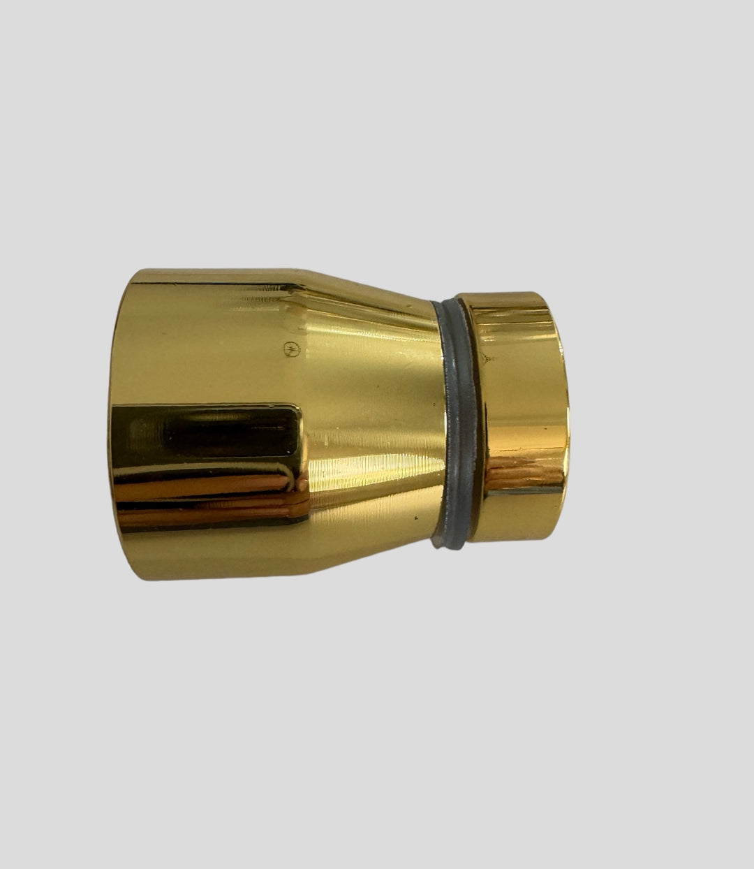 Glass Door Single Hole Gold Finished Shower Knob - Purdy Hardware - 