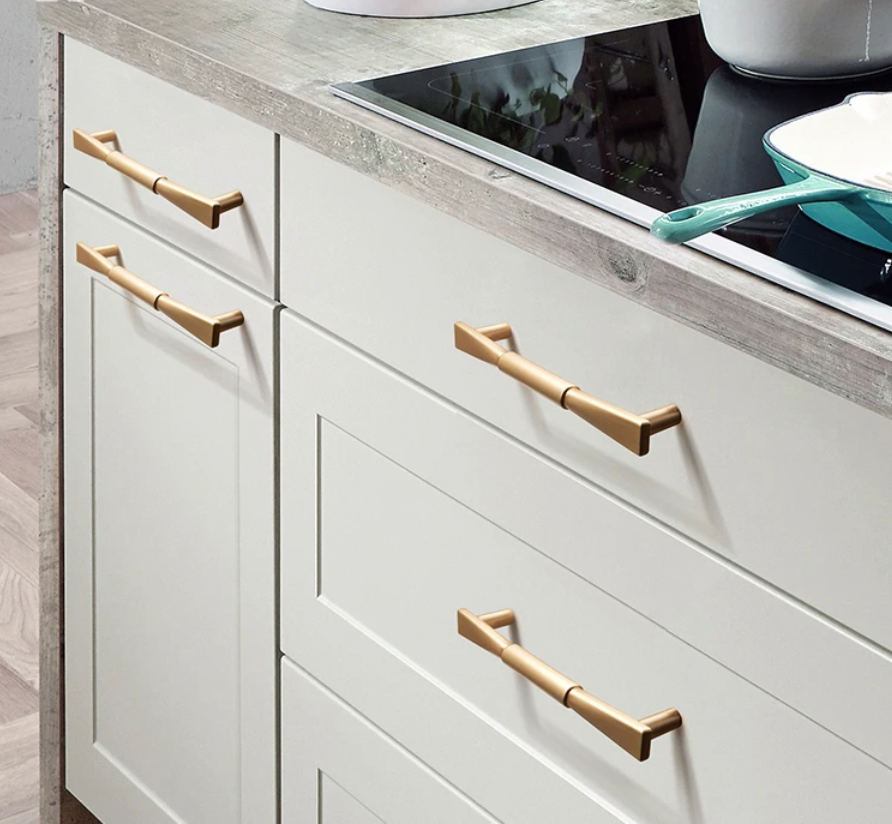 Champagne Bronze "Candy Bow" Cabinet Drawer Pull - Purdy Hardware - 