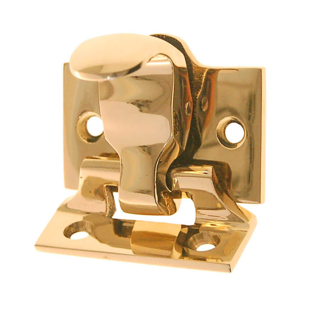 Polished Brass Sash Lock & Lift - Purdy Hardware - Hooks
