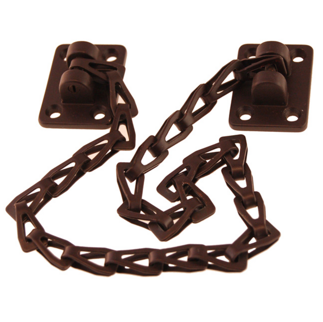 Oil Rubbed Bronze 15" Long Adjustable Transom Chain - Purdy Hardware - Window Hardware