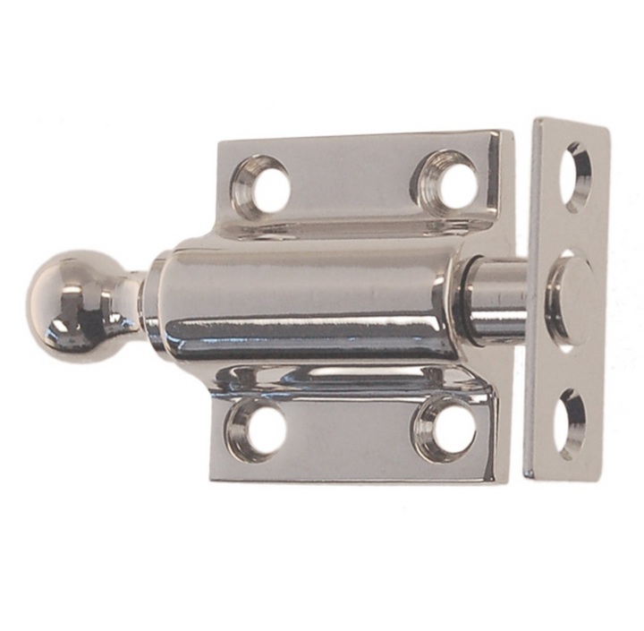 Sash ventilating bolt | Polished Nickel