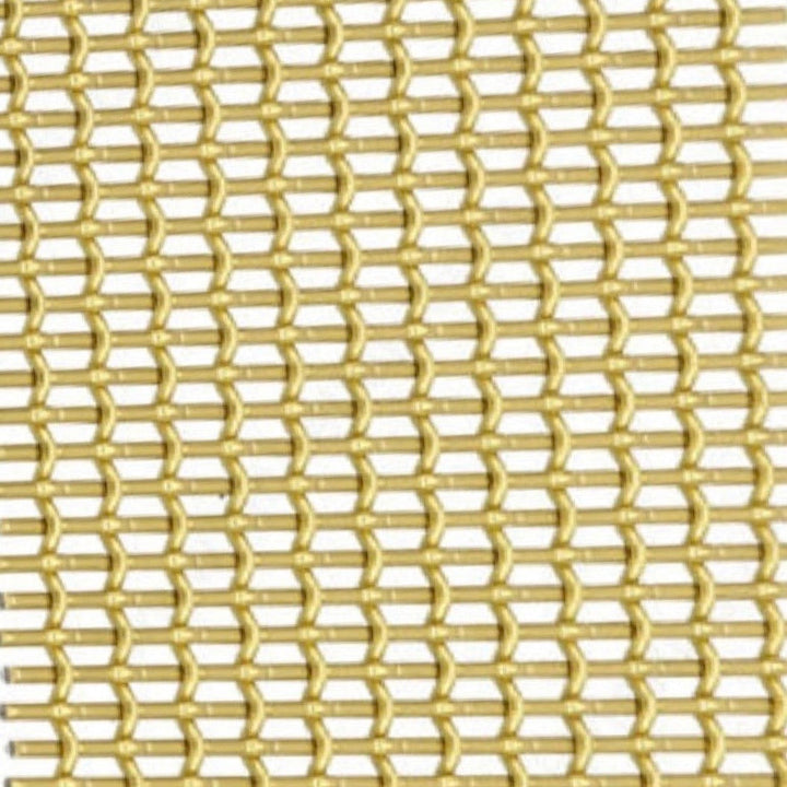 Wire Mesh Brass Architectural Woven Satin Brass Creative Grille B002SB