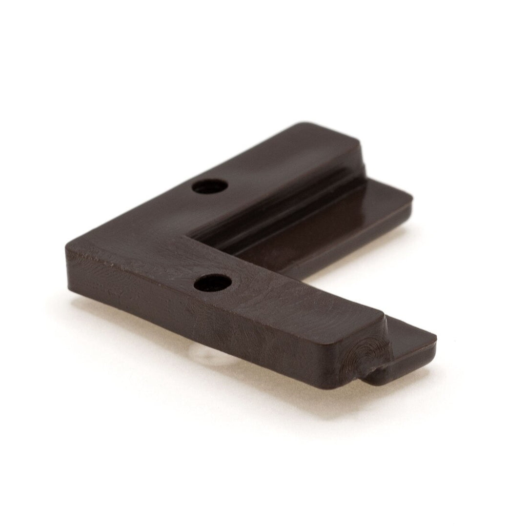 Brown Corner Retaining Clip for Panels &amp; Cabinet Hardware