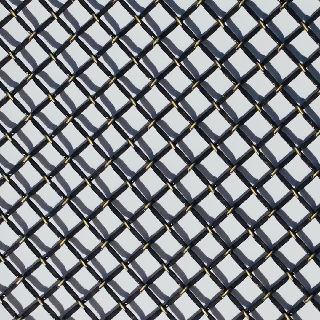 Wire Mesh Antique Brass "OAB"Furniture and Creative Grille Mesh