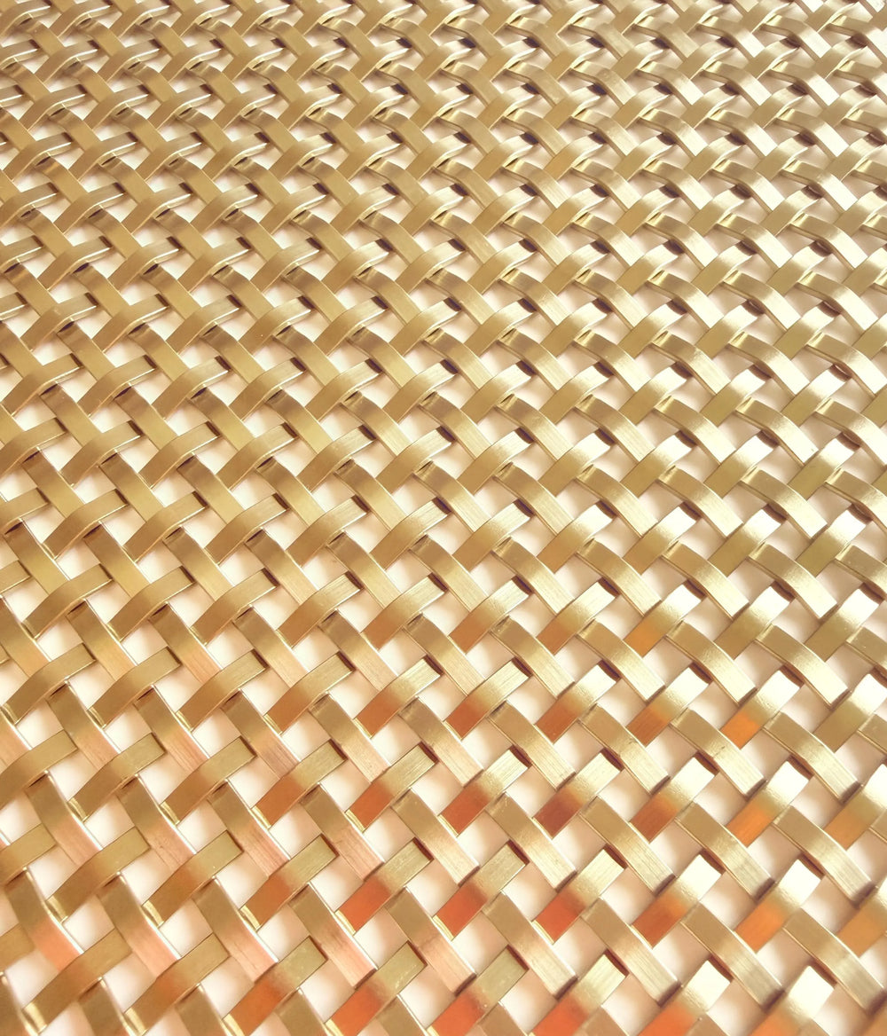 Wire Mesh Brass "NASHB" Creative Grille Mesh - Purdy Hardware - Wire Mesh