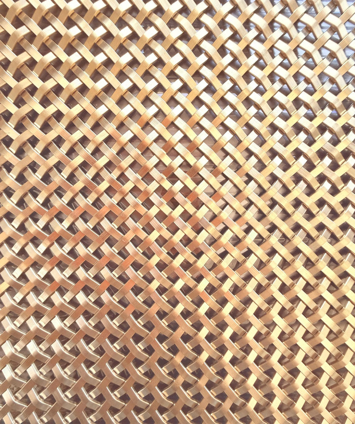 Wire Mesh Brass "NASHB" Creative Grille Mesh