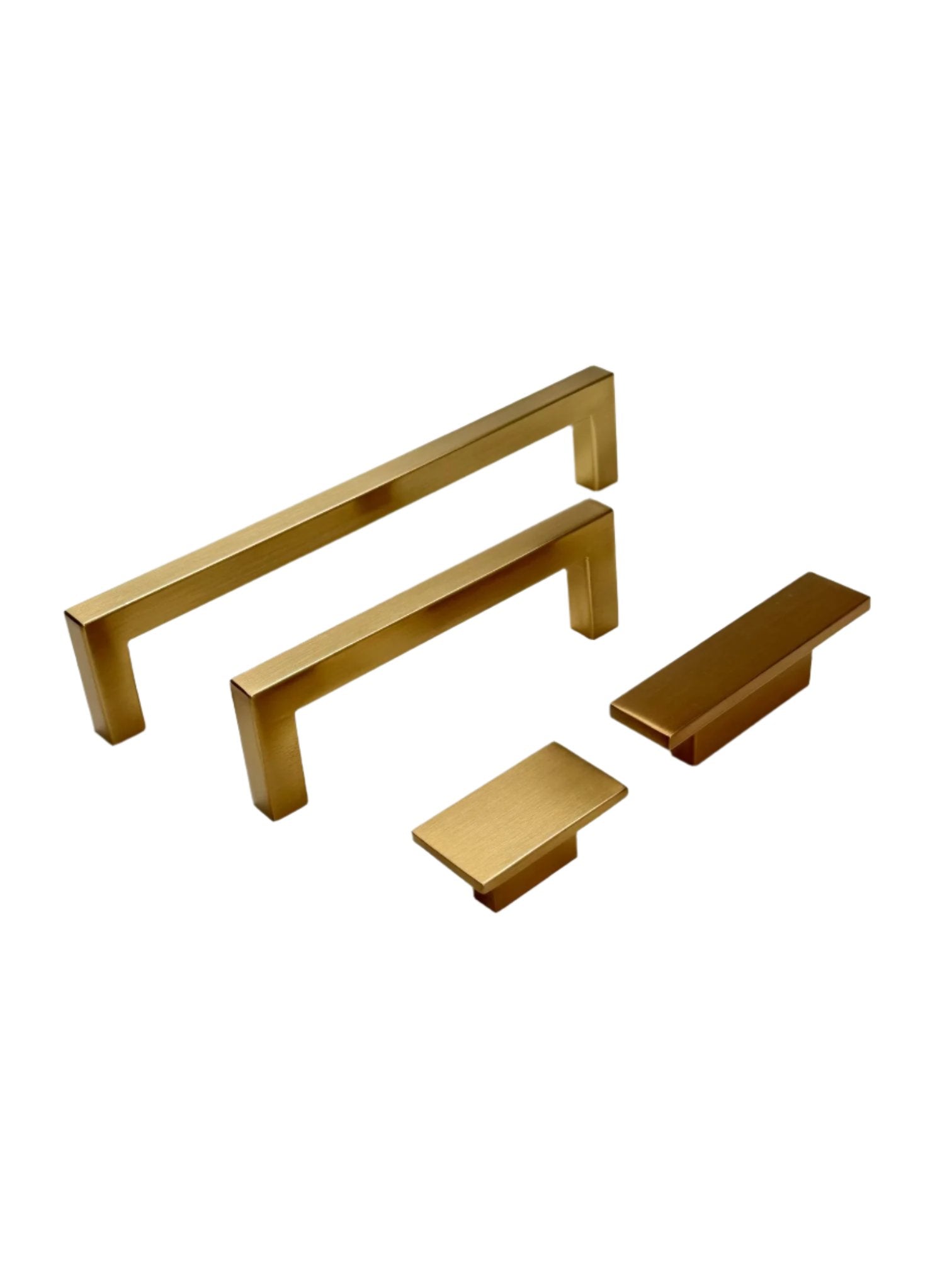 Champagne Bronze "Style 55" Rectangular Drawer Pulls - Purdy Hardware - 