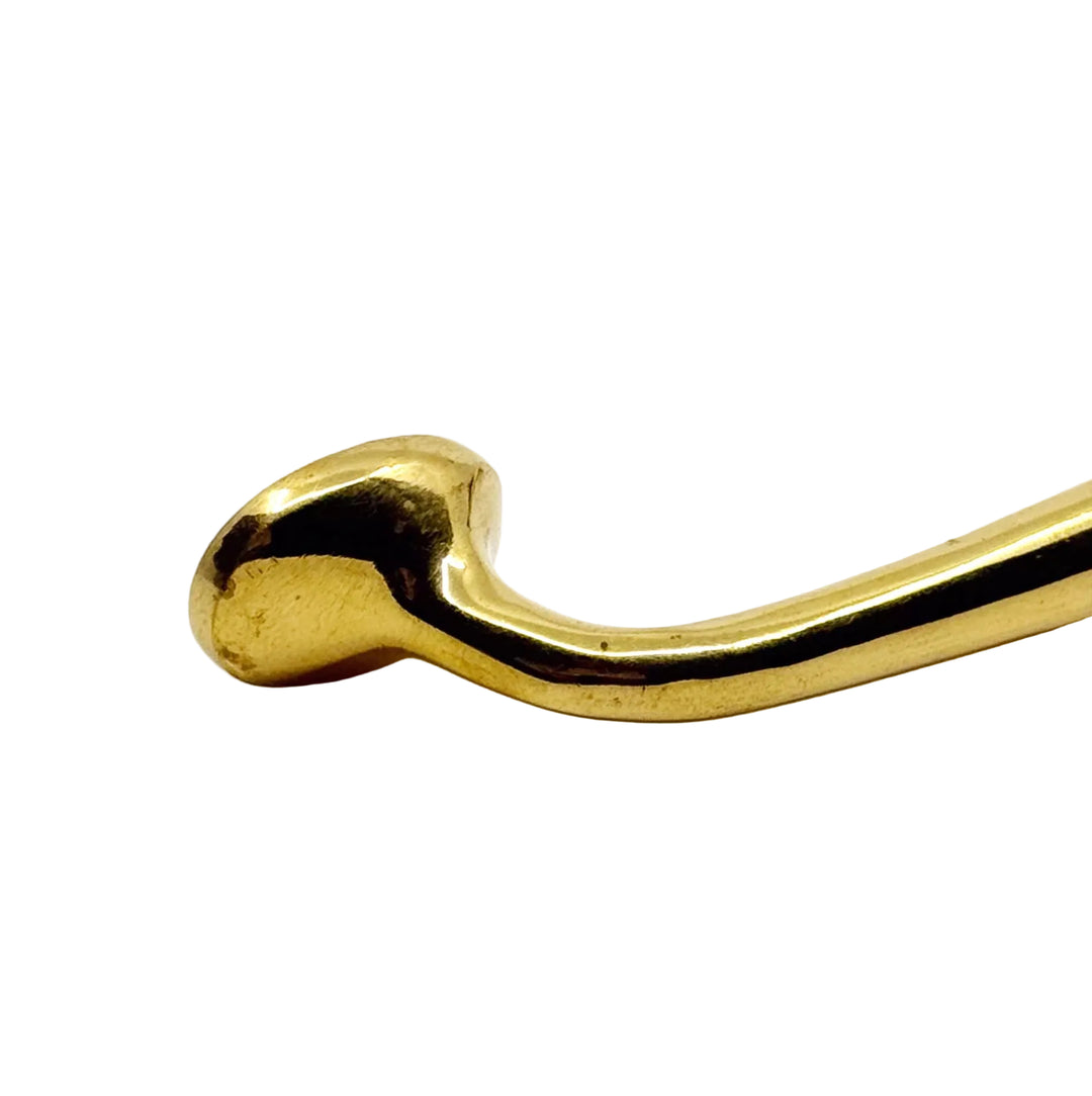 Handmade Solid Brass Cabinet Pull Handle – Golden Finish