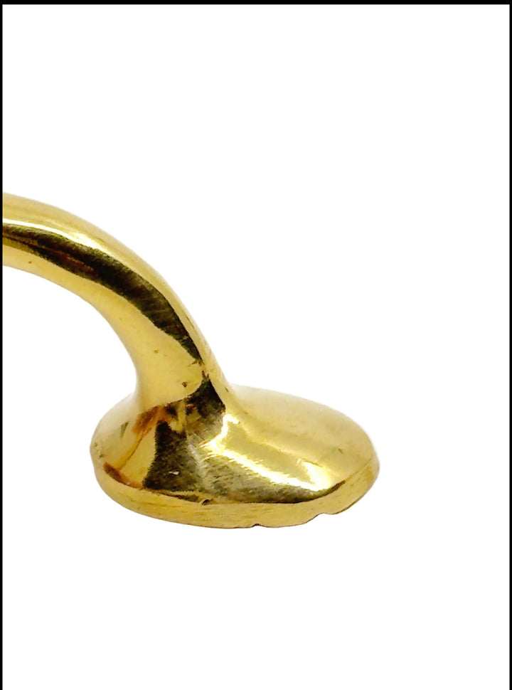 Handmade Solid Brass Cabinet Pull Handle – Golden Finish