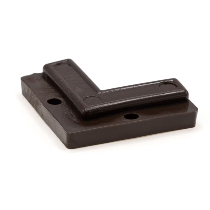 Brown Corner Retaining Clip for Panels &amp; Cabinet Hardware