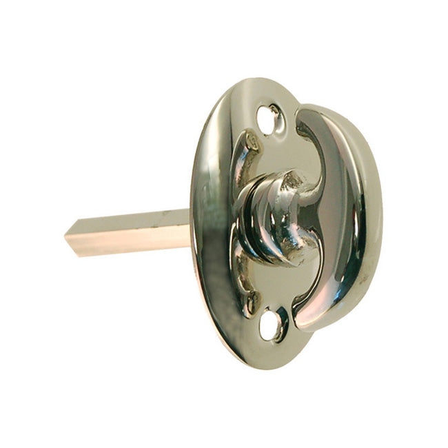 Solid Polished Nickel Thumbturn | Brass Door Accessories - Purdy Hardware - Hooks