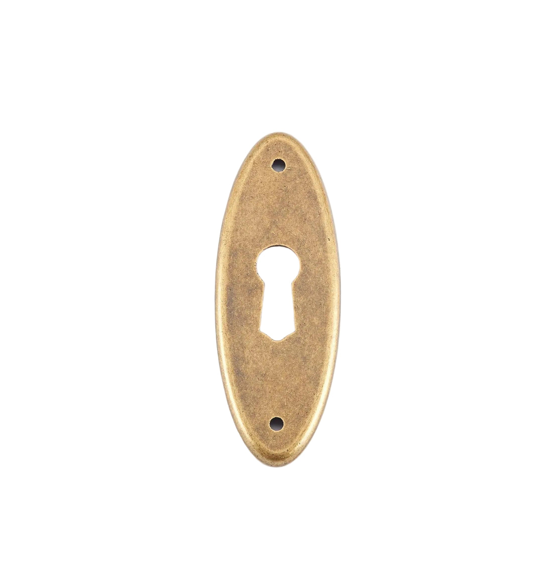 Oval Plate Escutcheon Escutcheon Antiques Cabinet Drawer Pull