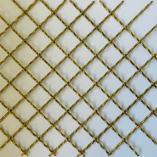 Wire Mesh Brass Architectural Woven Furniture and Creative Grille Mesh - Purdy Hardware - Wire Mesh