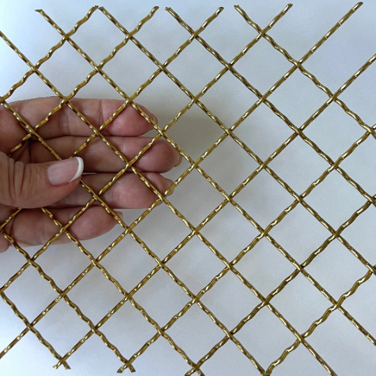 Wire Mesh Brass Architectural Woven Furniture and Creative Grille Mesh - Purdy Hardware - Wire Mesh