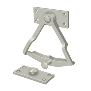 Dutch Door Quadrant Lock in Brushed Nickel - Purdy Hardware - 