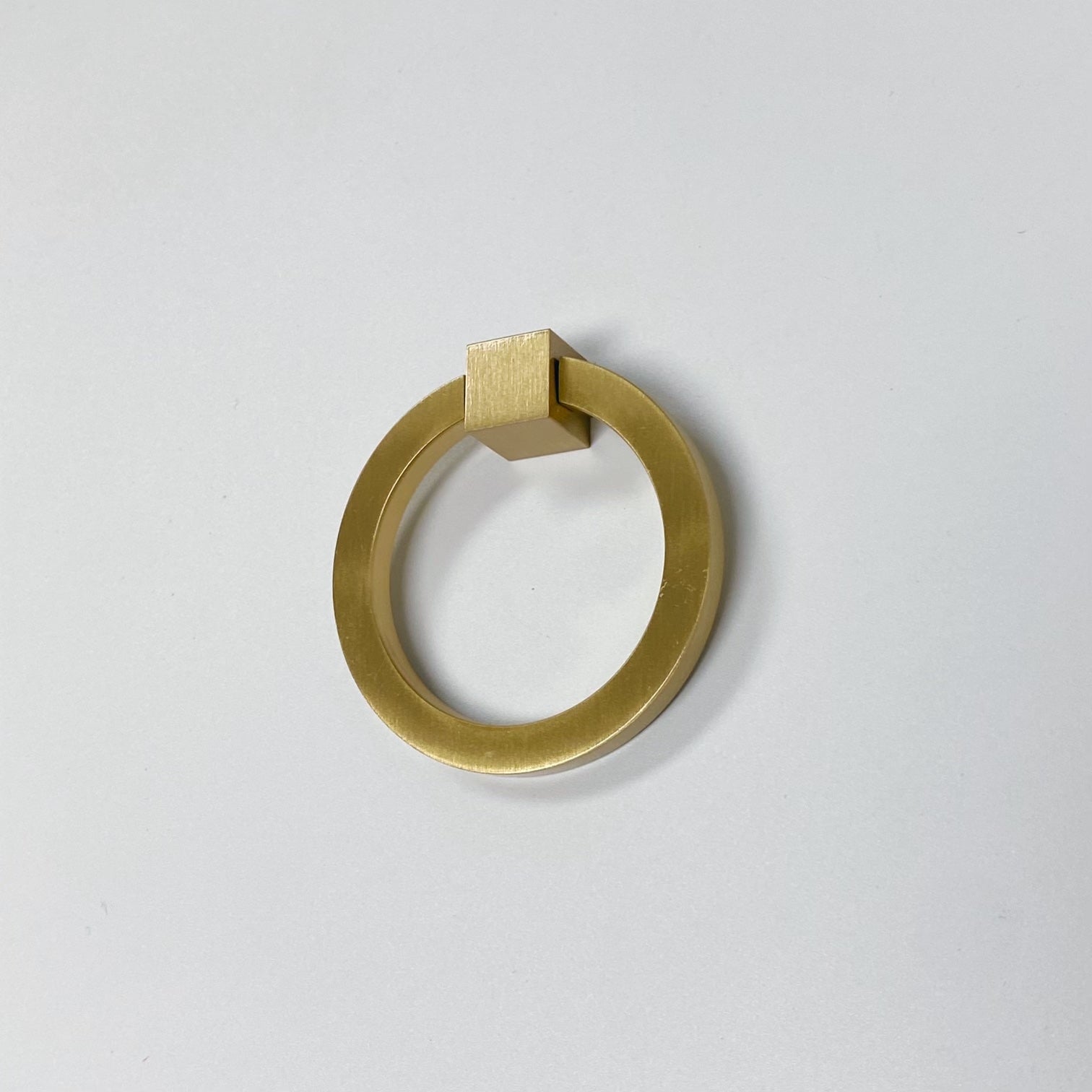 Brass Ring Pull "Alli" Drawer Cabinet Hardware - Purdy Hardware - 