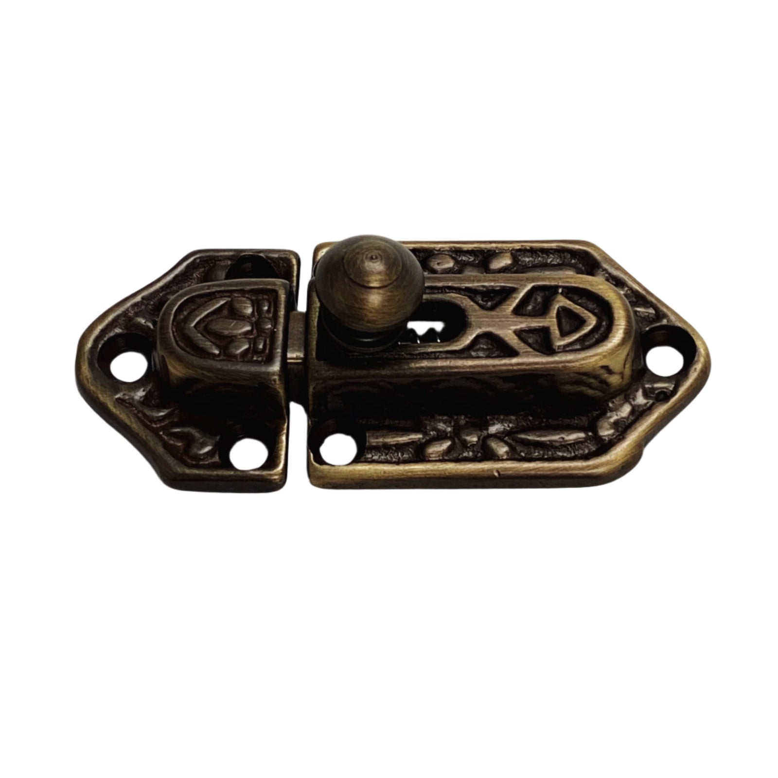 Antique Brass Victorian Latch - Purdy Hardware - 