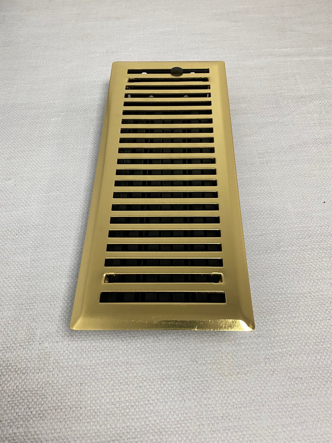 Decorative Polished Brass "Lineal" Metal Register - Purdy Hardware - Registers