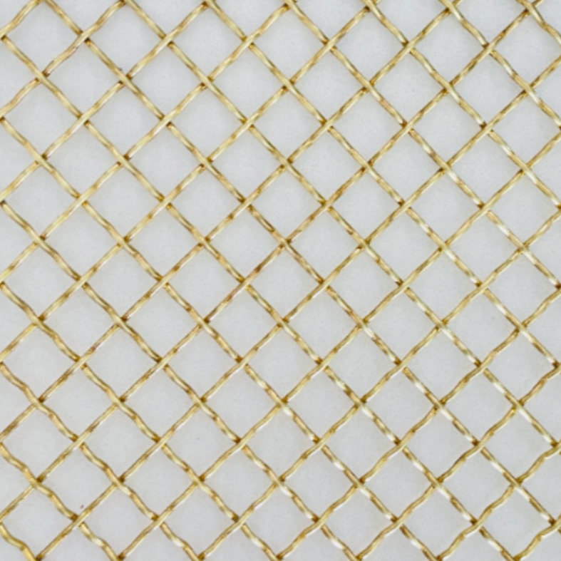 Wire Mesh Brass Furniture and Creative Grille Mesh