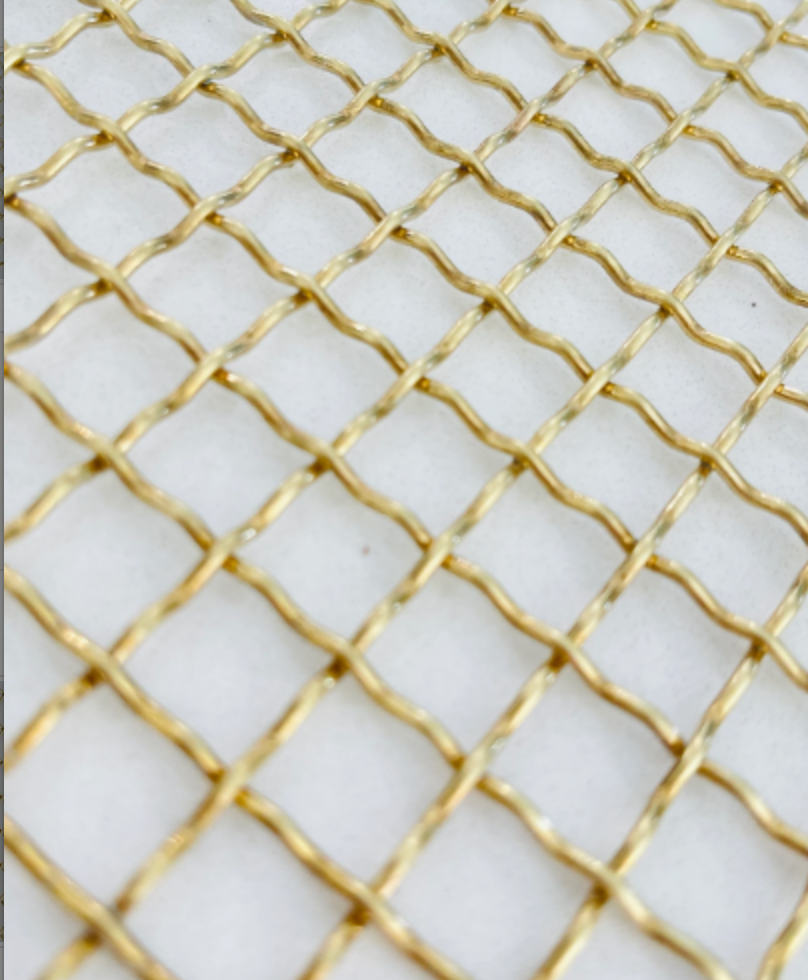 Wire Mesh Brass Furniture and Creative Grille Mesh