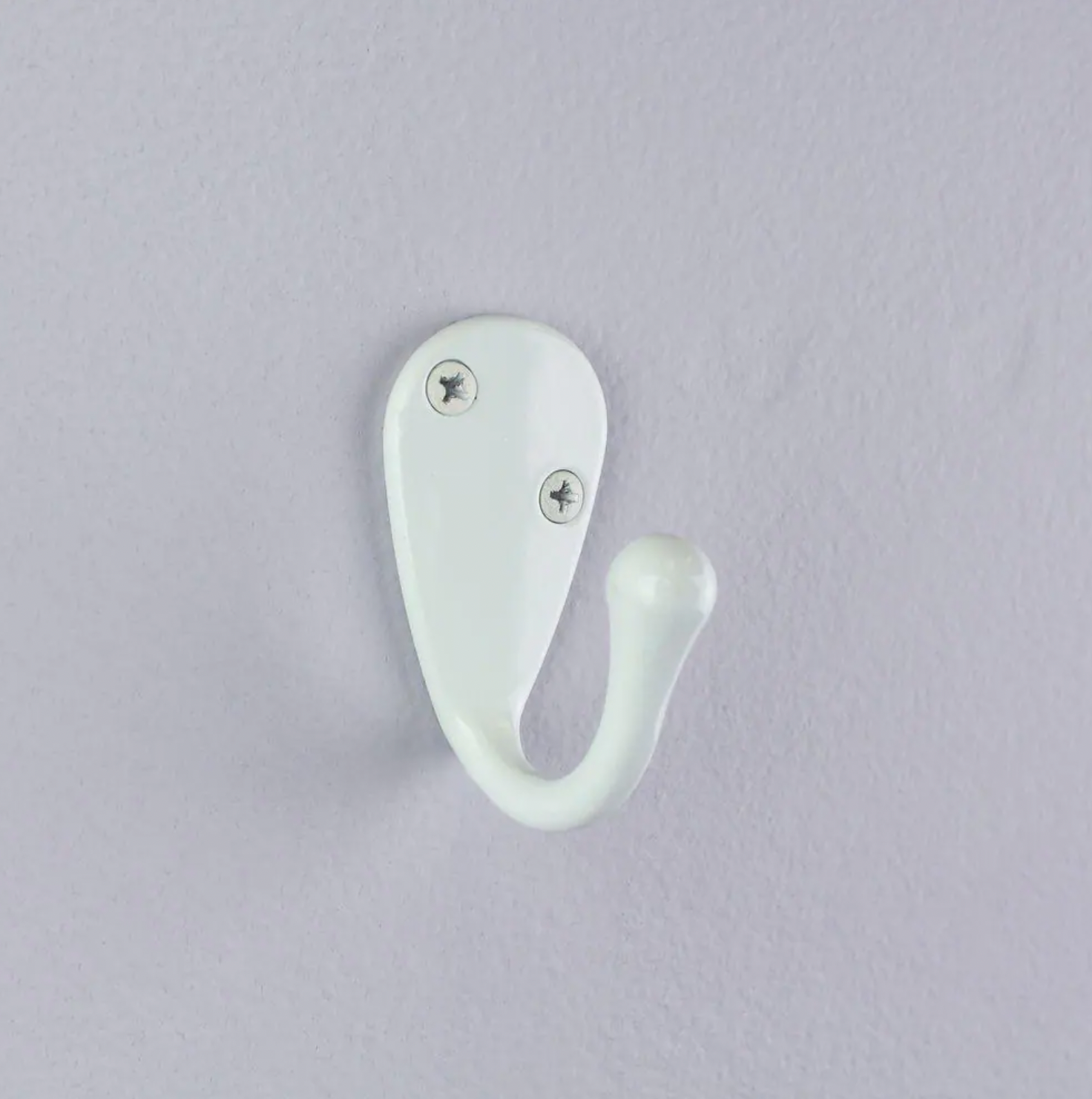 White Metal "Seth" Farmhouse Wall Hook - Purdy Hardware - 