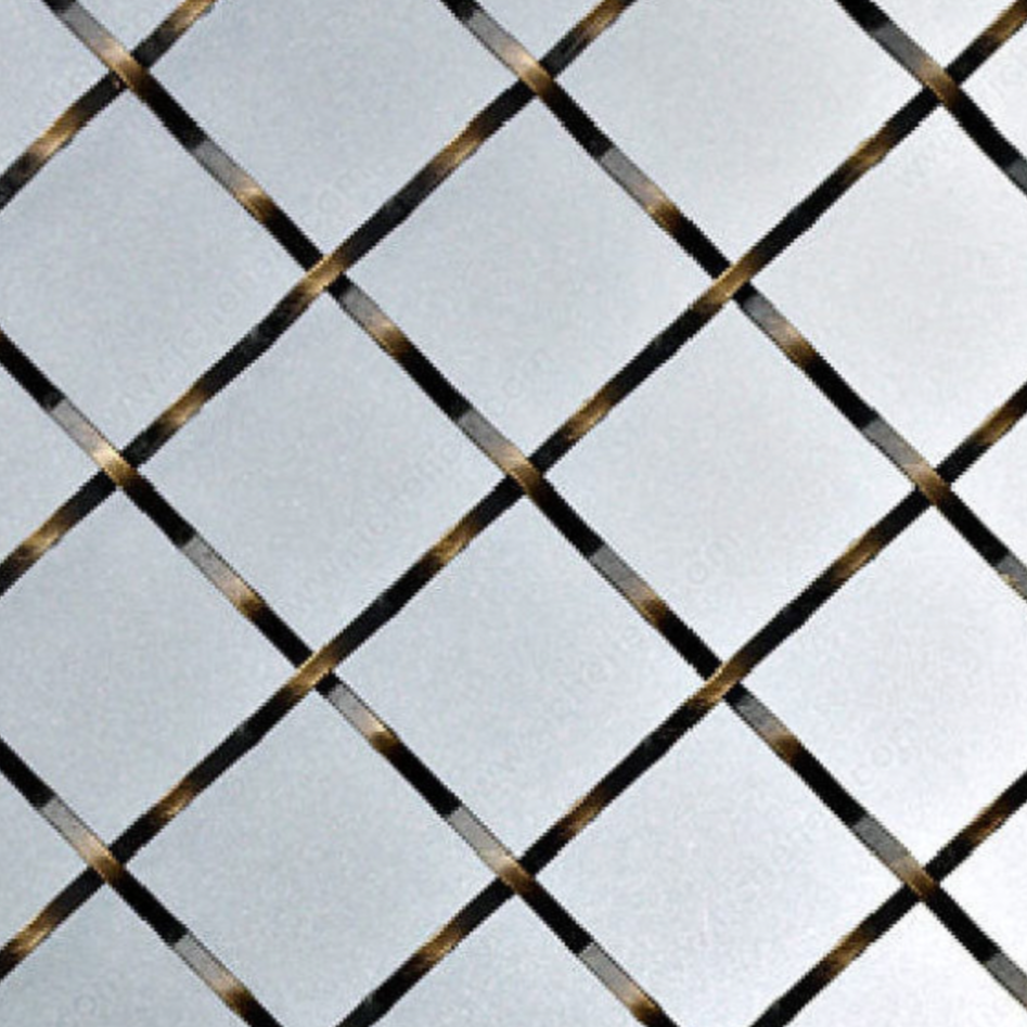 Wire Mesh Burnished Brass Architectural Woven  Furniture and Creative Grille Mesh - Purdy Hardware - Wire Mesh