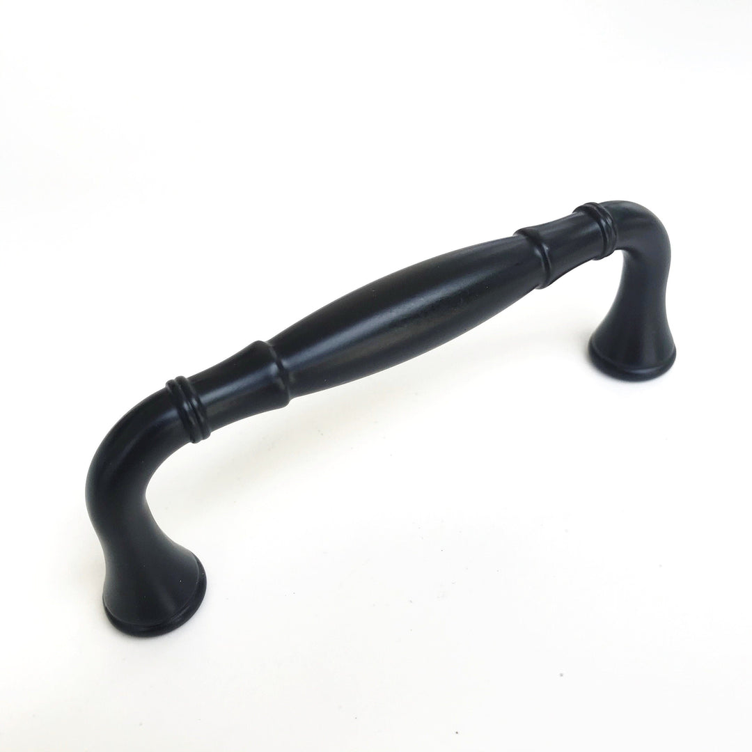 Matte Black Blythe Transitional Cabinet Drawer Knob & Pulls 7-9/16" Pull Matte Black Blythe Transitional Cabinet Drawer Knob & Pulls 7-9/16" Pull