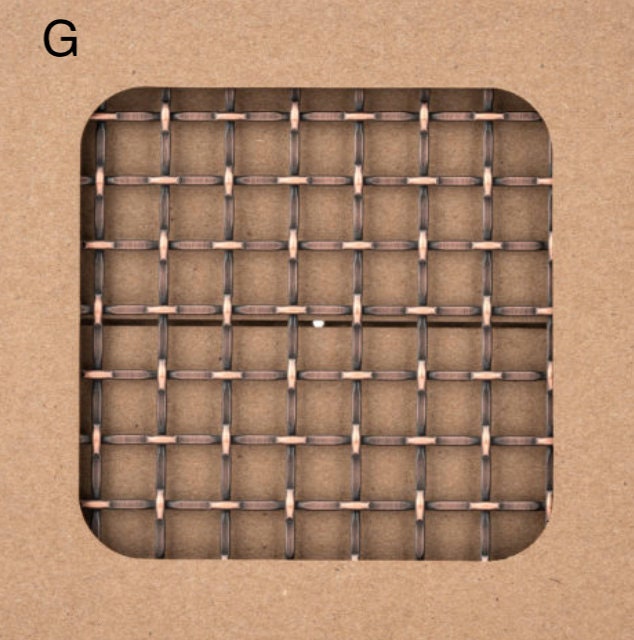 Wire Mesh Brush Oil Bronze Architectural Woven Furniture and Creative Grille Mesh
