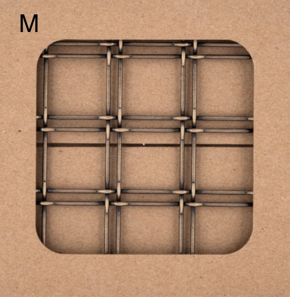Wire Mesh Burnished Brass Architectural Woven  Furniture and Creative Grille Mesh
