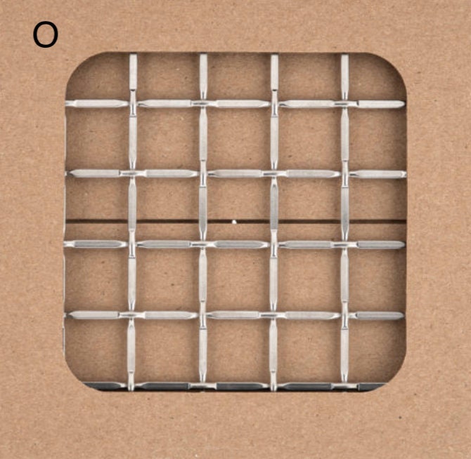 Wire Mesh Brushed Nickel Architectural Woven Furniture and Creative Grille Mesh