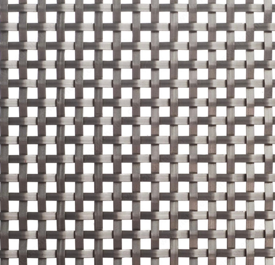 Wire Mesh Pewter Architectural Woven Furniture and Creative Grille Mesh