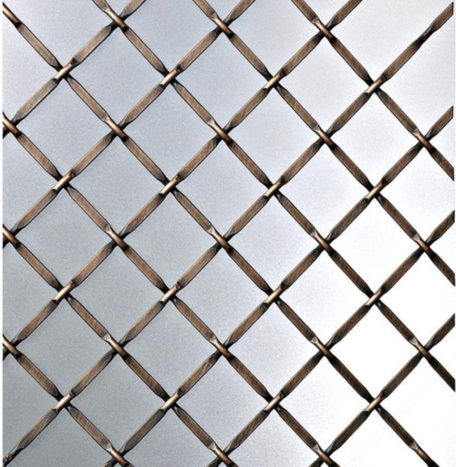 Wire Mesh Brush Oil Bronze Architectural Woven Furniture and Creative Grille Mesh
