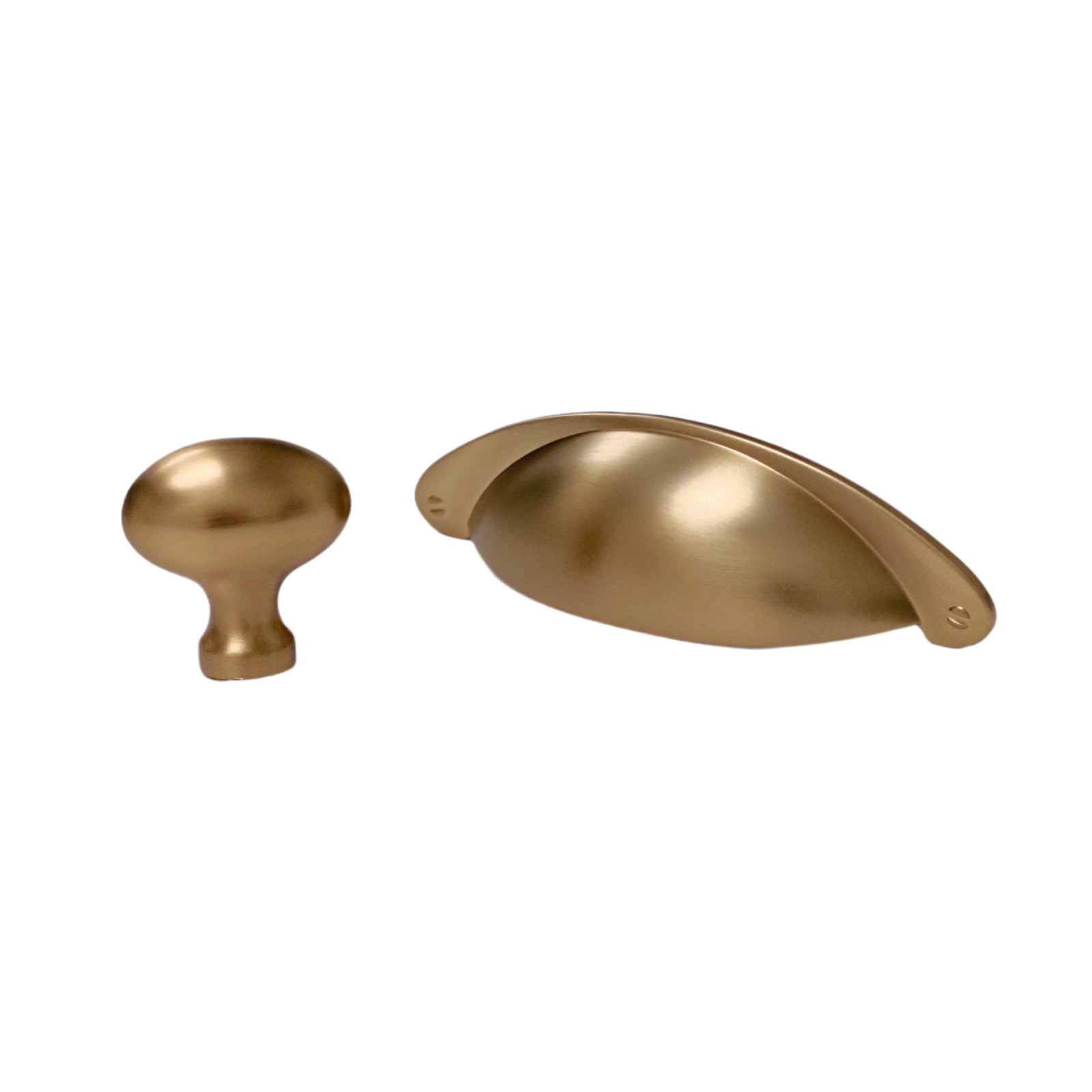 Champagne Bronze "Marlee" Round Traditional Cabinet Knob, Cabinet Drawer Pull, Modern Cabinet Hardware Farmhouse Drawer Pull