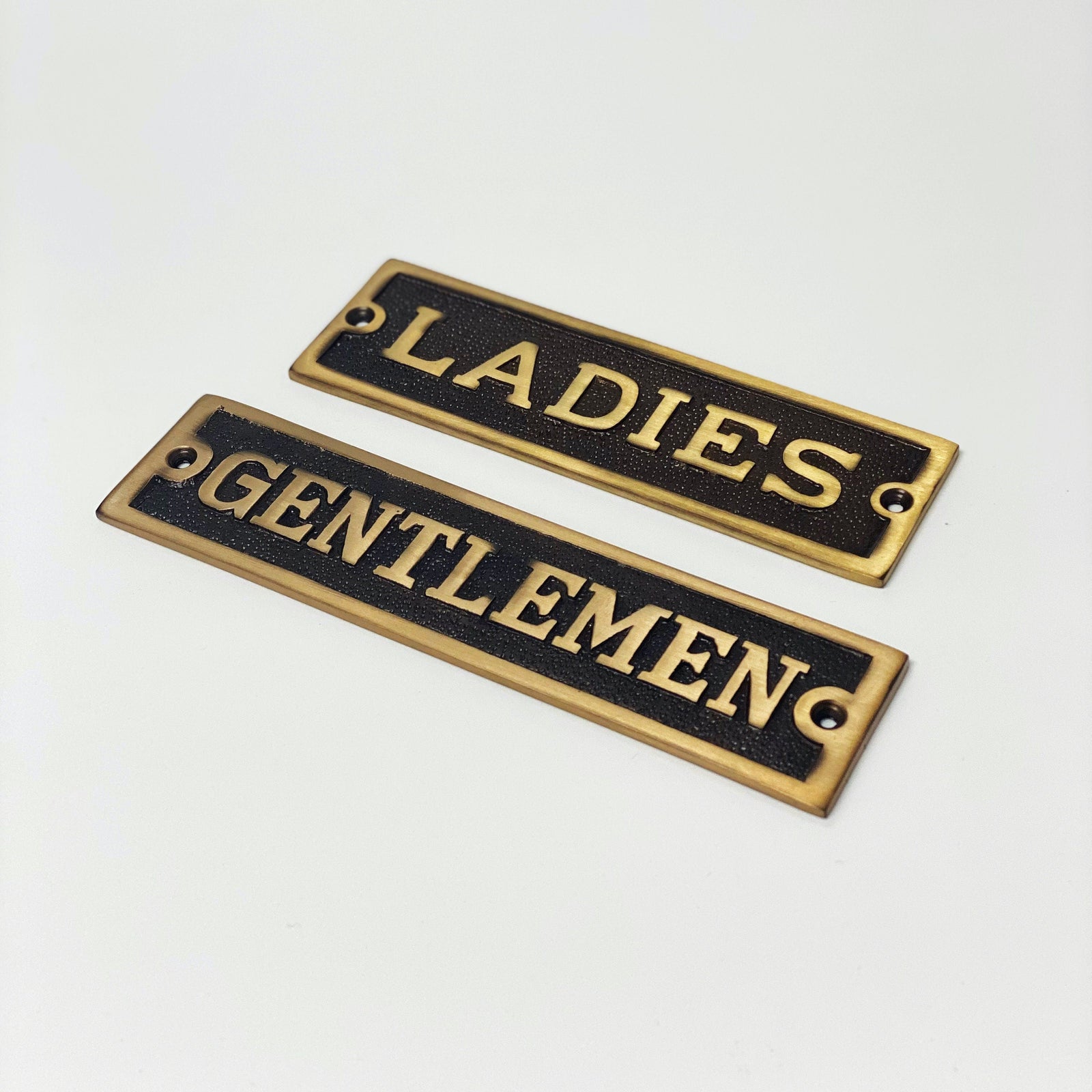 Victorian Style Antique Door Sign Brass, Modern Cabinet Hardware Farmhouse Drawer Pull