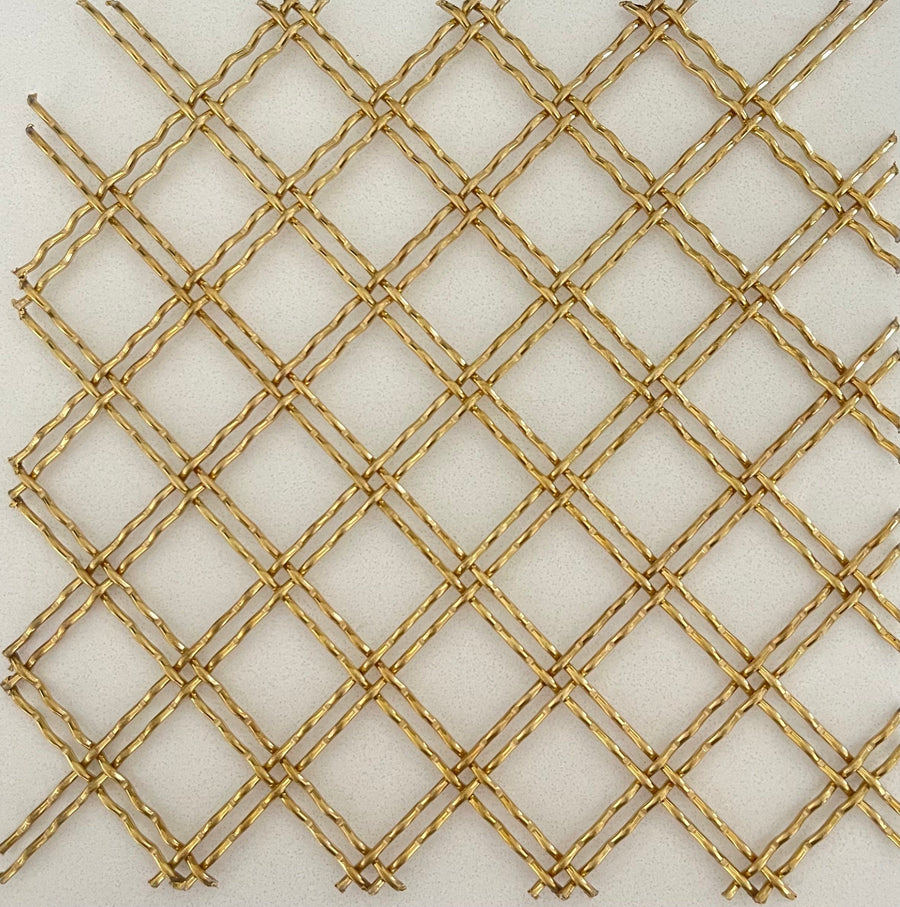 Wire Mesh Brass Furniture and Creative Grille Mesh - Banker Wire