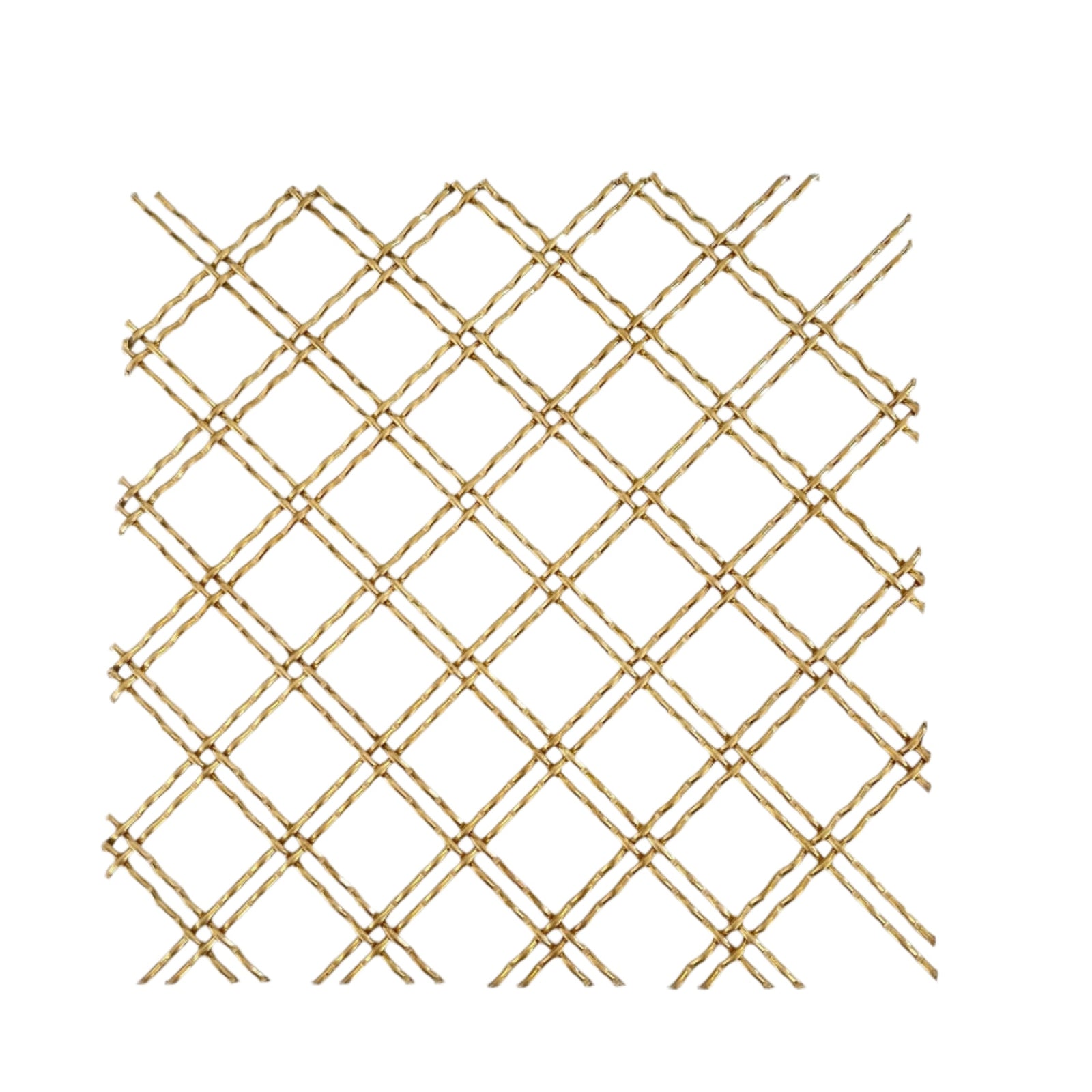 Wire Mesh Brass Furniture and Creative Grille Mesh - Banker Wire