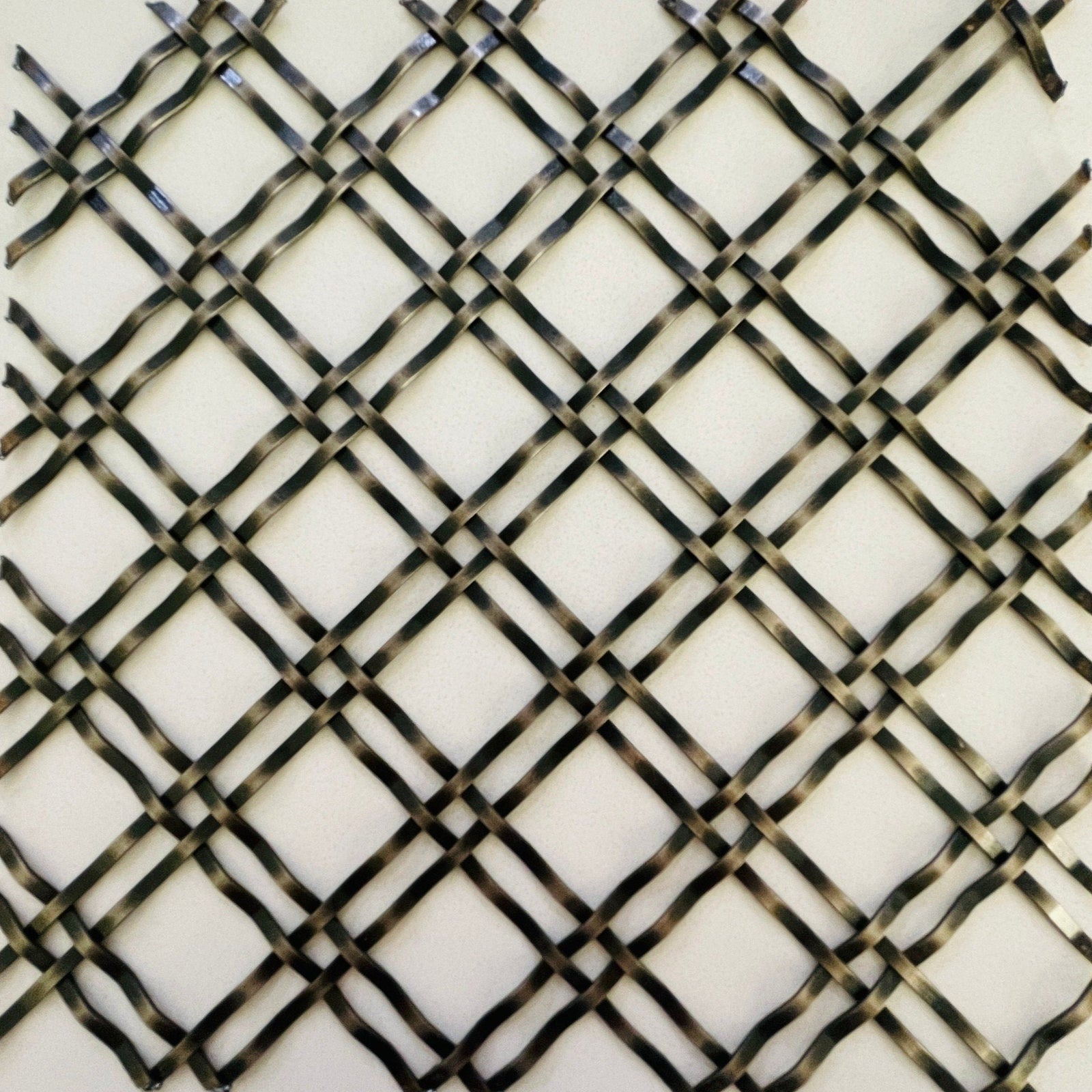 Wire Mesh Antique Nickel Finish Furniture and Creative Grille Mesh