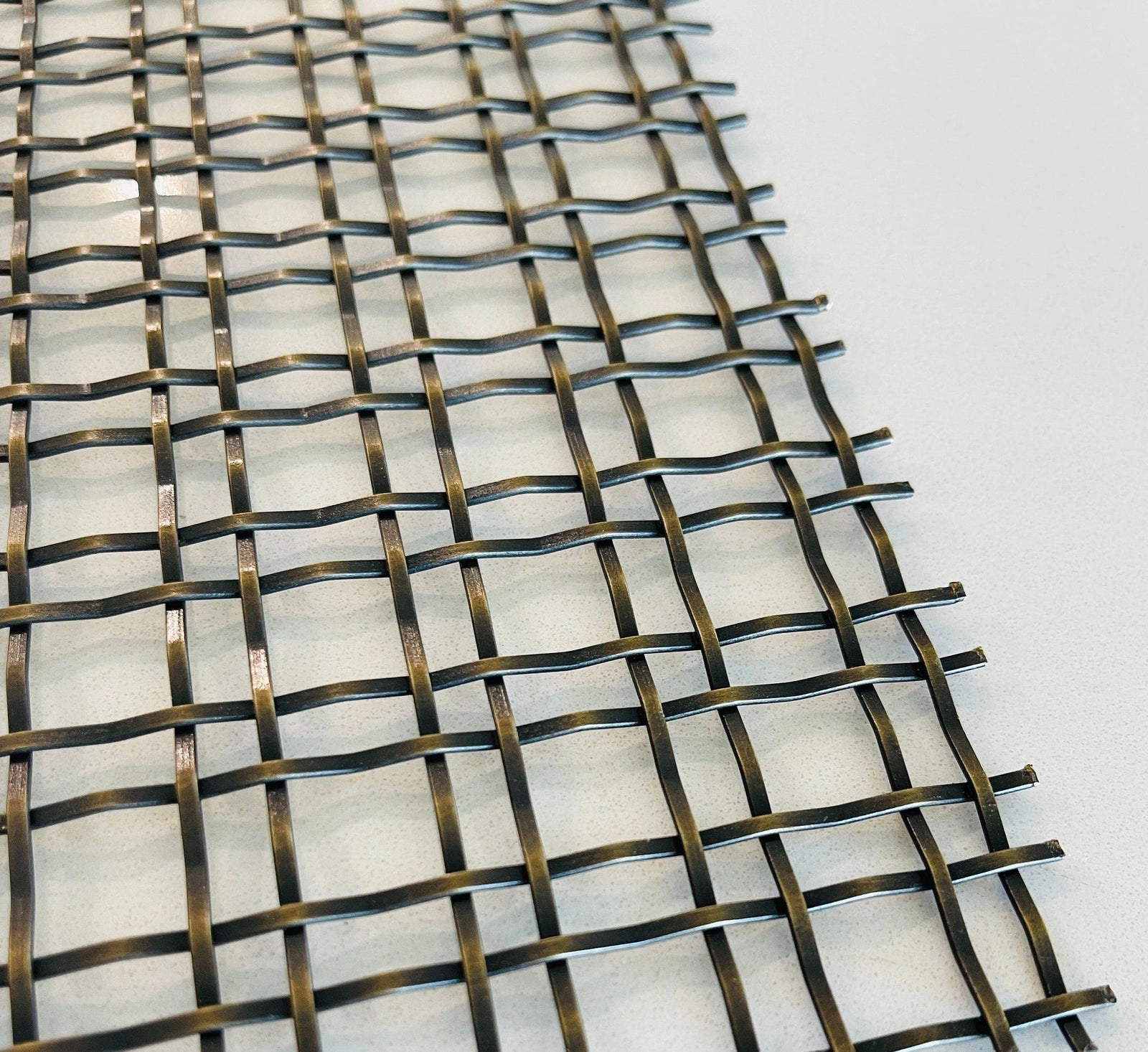 Wire Mesh Antique Brass Plated Furniture and Creative Grille Mesh