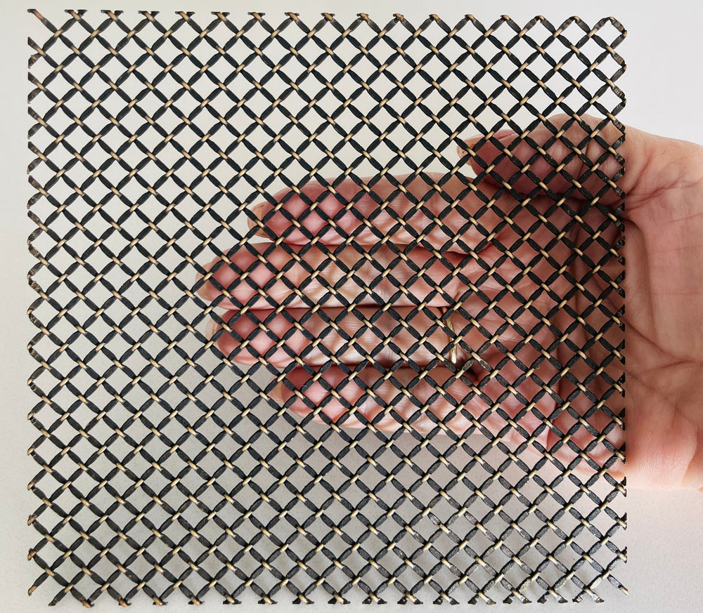 Wire Mesh Antique Brass Furniture and Creative Grille Mesh