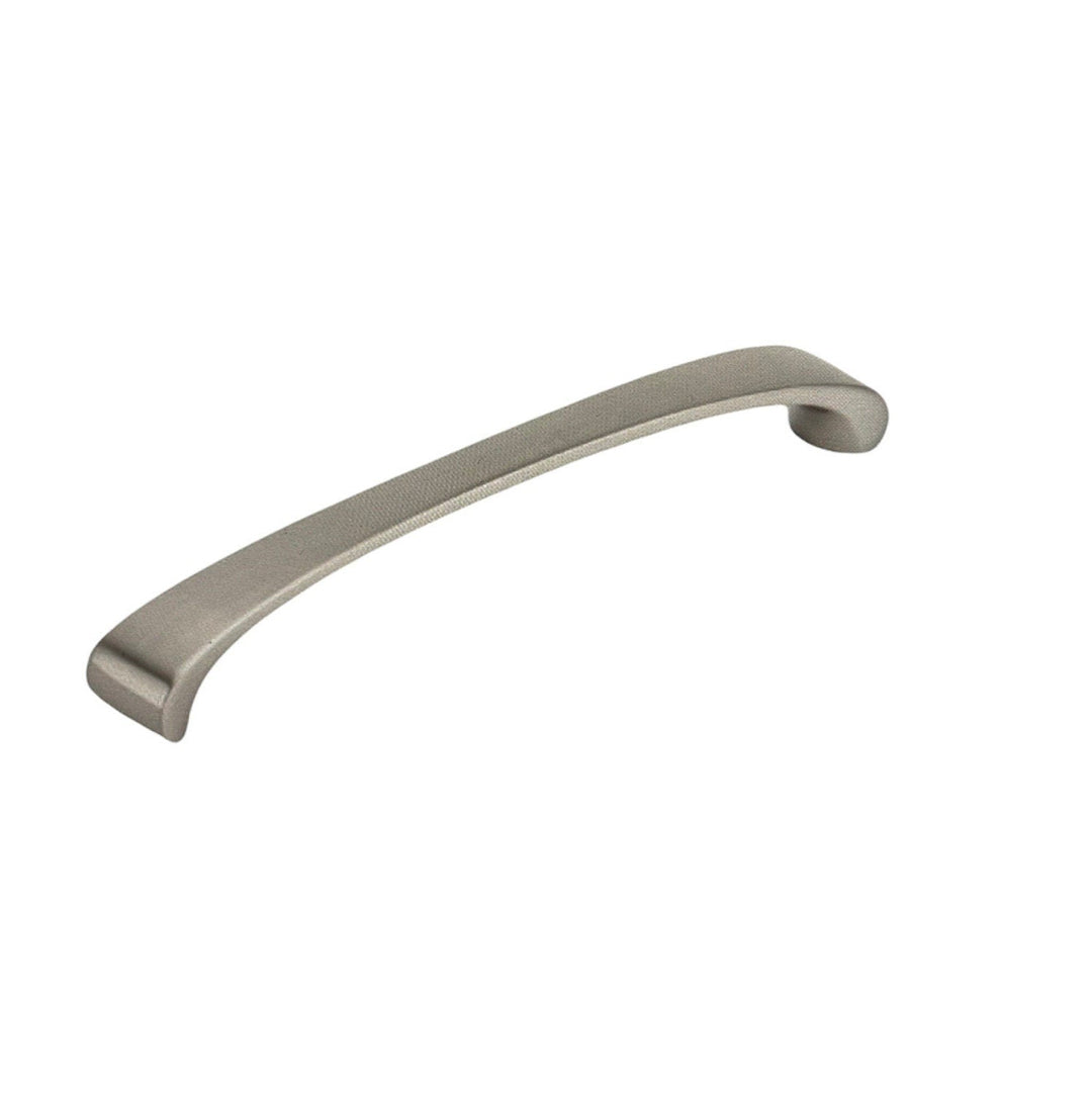 Brushed Nickel Collection of "Archie 2" Contemporary Cabinet Pulls and Knobs, Drawer Pull, Kitchen Cabinet Hardware.