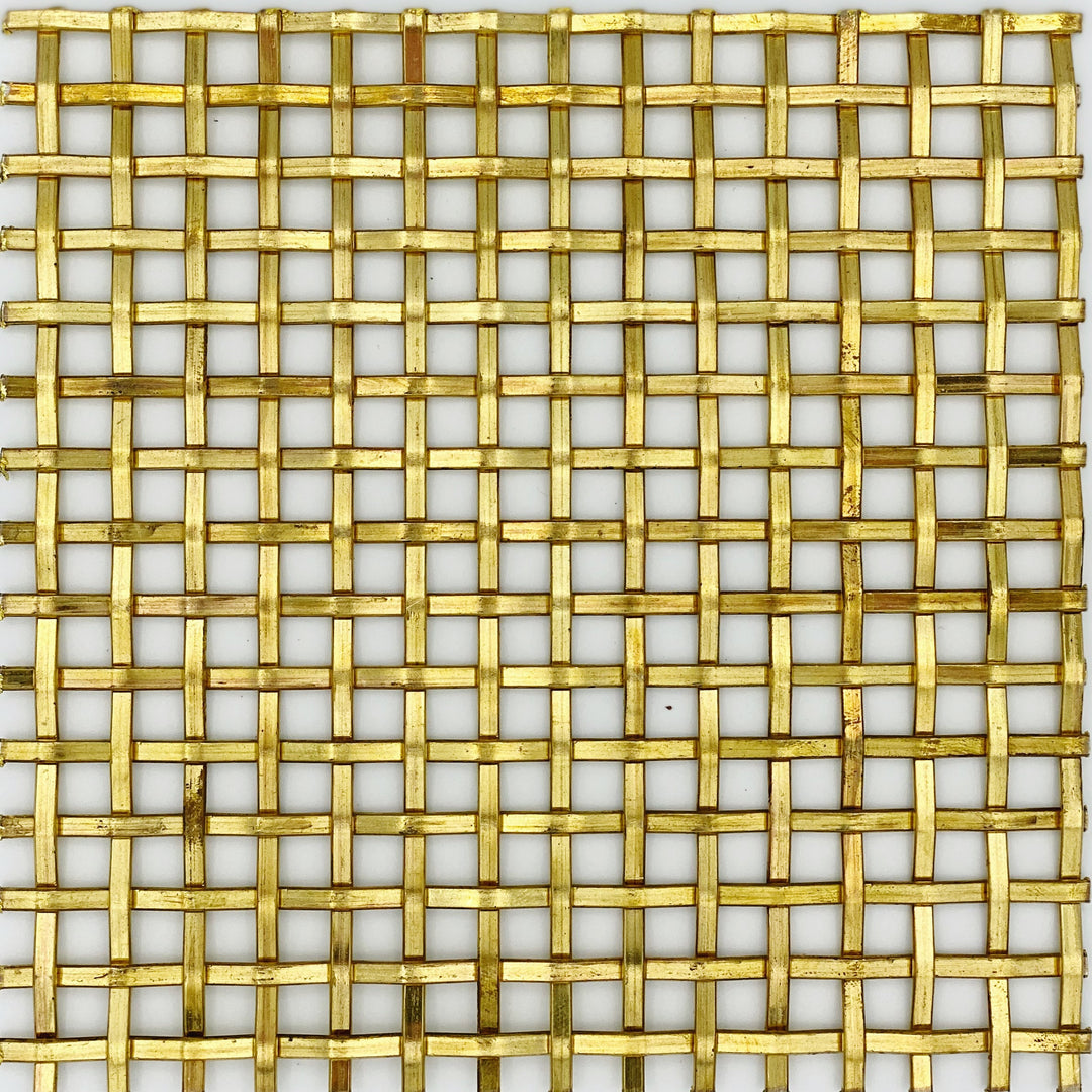 Wire Mesh Brass Architectural Woven style B Satin Brass Furniture and  Creative Grille Mesh -  Canada