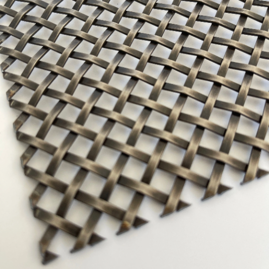 Wire Mesh Antique Nickel Architectural Woven Furniture and Creative Grille Mesh - Purdy Hardware - Wire Mesh
